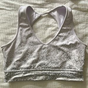 Buffbunny white sports bra